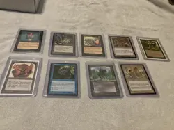 Vintage Rare Magic The Gathering Card Lot 90s Magic Rare Cards Included! - Image 5