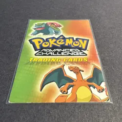 Pokemon 2004 Topps Advanced Challenge Checklist trading card #90 MP - Image 2