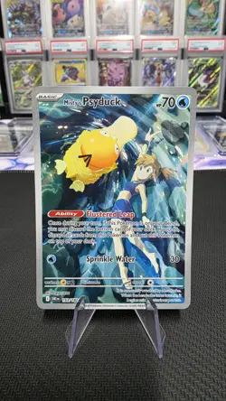 Misty's Psyduck Holo Illustration Rare Card 193/182 Sv10: Destined Rivals - Image 1