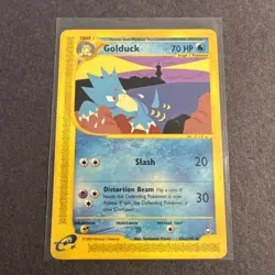 GOLDUCK 50a/147 Neo Era Aquapolis Pokemon TCG card LP - Image 1