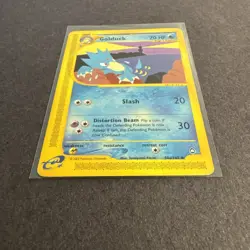 GOLDUCK 50a/147 Neo Era Aquapolis Pokemon TCG card LP - Image 2
