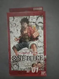 One Piece Card Game Starter Deck ST-01 English - Straw Hat Crew - New, SEALED - Image 1