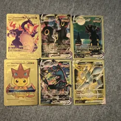 31x gold foil Pokemon cards - Image 3