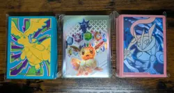 Pokemon Card Sleeves 3 Packs Ascended Heroes, Prismatic Evolutions, Chaos Rising - Image 1