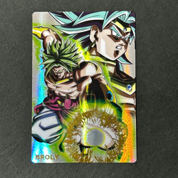S5974 Broly GR Holo No.21 Japanese Dragon Ball UNLIMITED Wafer Card A4 - Image 1