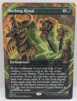 MTG Birthing Ritual (Borderless) Modern Horizons 3 Regular NM - Image 1