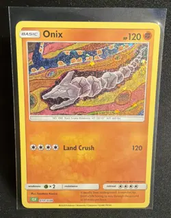 Onix 010/034 Classic Collection Trading Card Game Classic Holo CL - Image 1