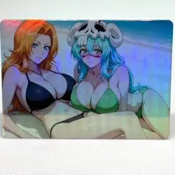 Bleach Rangiku Matsumoto, Nelliel Tu Goddess Anime Waifu ACG Foil Card - Image 1