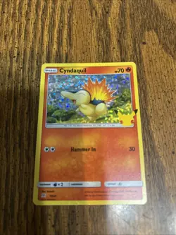 Pokemon Card Cyndaquil 10/25 McDonalds 25th Anniversary Holo NM - Image 1