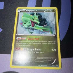 Pokemon Rayquaza Promo Holo XY64 XY 120 HP Dragon Pulse Ozone Wall - Image 1