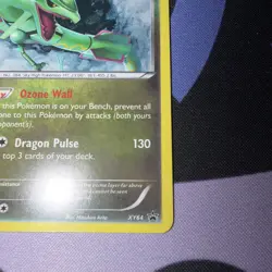 Pokemon Rayquaza Promo Holo XY64 XY 120 HP Dragon Pulse Ozone Wall - Image 2