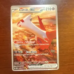 Pokemon TCG Latias ex 239/191 Sv08 Surging Sparks SIR Full Art Holo Eng 210HP - Image 1