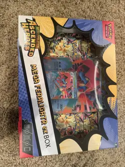 Pokemon TCG Mega Evolution Ascended Heroes Mega Feraligatr EX Box Promo - Image 1