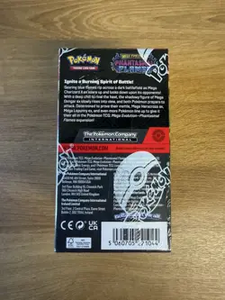 Pokemon TCG PHANTASMAL FLAMES Half Booster Box (18 Packs) sealed - Image 2