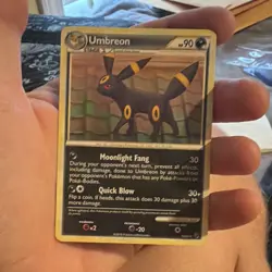 Pokemon TCG Umbreon Undaunted Rare 84/90 Stage 1 Regular English 2010 90HP - Image 1