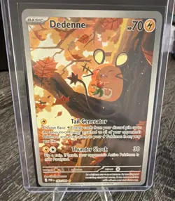 The Pokemon Company Dedenne 093/088 Illustration Rare Full Art Holo Basic 70 HP… - Image 1