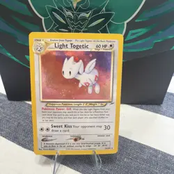 Pokemon TCG Light Togetic Neo Destiny 15/105 Holo Rare - Image 1
