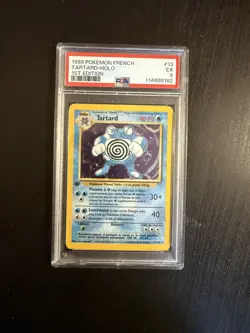 1999 Pokemon 1st Edition Poliwrath Holo #13/102 PSA 5 - Image 3