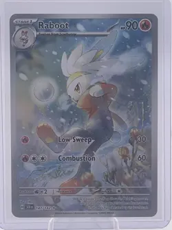 Pokemon Raboot 147/142 Illustration Rare Holo Stellar Crown - Near Mint - Image 1