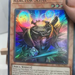 Yugioh Reactor Slime EGS1-EN020 Egyptian God Deck 1st Edition Card - Image 2