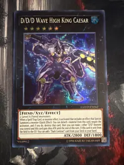 D/D/D Wave High King Caesar COTD-EN042 1st edition Yugioh - Image 1