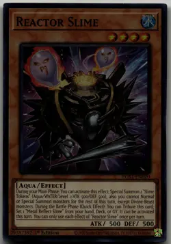 Reactor Slime Super Rare Egyptian God Deck: Slifer the Sky Dragon EGS1-EN020 LP - Image 1