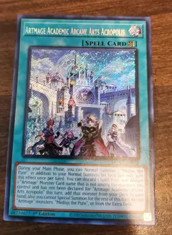 Artmage Academic Arcane Arts Acropolis DUAD-EN054 Duelist's Advance 1st Edition - Image 1