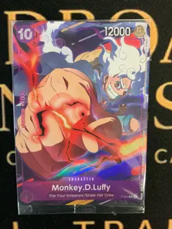 2024 One Piece CCG Monkey.D.Luffy P-041 Sealed - Image 1