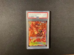 One Piece Portgas.D.Ace - PRB02-018 (Alternate Art) PSA 10 - Image 1