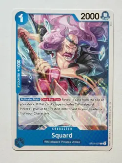 One Piece TCG Squard ST22-007 Normal C Starter Deck 22: Ace & Newgate - Image 1