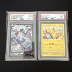 Lot Of 2 Graded Pokemon Cards - Image 1