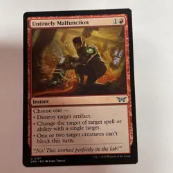 Untimely Malfunction Duskmourn: House of Horror #161 - Image 1