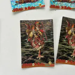 Scarce Collection Of Dragon Ball Laser Card Holographic Cards - Image 3