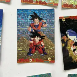 Scarce Collection Of Dragon Ball Laser Card Holographic Cards - Image 5