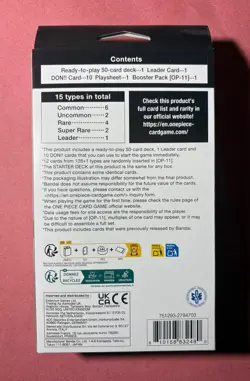 One Piece Card Game: Starter Deck ST 27 Black Marshall.D.Teach - Sealed - Image 2