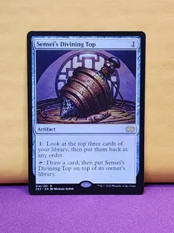 1x Sensei's Divining Top, NM, Double Masters 2022 (2X2), Magic Gathering, MtG - Image 1
