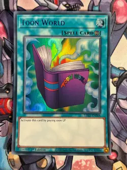 Toon Table of Contents LDS1-EN06 LDS1-EN068 ULTRA RARE YuGiOh Card First Edition - Image 1