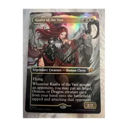 Wizards of the Coast Kaalia of the Vast Borderless Foil Mythic MH3 343 NM - Image 1