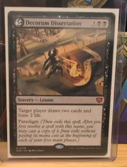 Decorum Dissertation Secrets of Strixhaven Regular - Image 1
