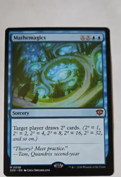 Mathemagics 58 | SOS Secrets of Strixhaven | Regular MTG Mythic - Image 1