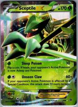 Sceptile EX 7/98 XY - Ancient Origins - Pokemon Card - NM - Image 1