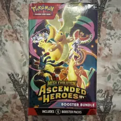Pokemon TCG Ascended Heroes Booster Bundle [6 packs] New (SEALED) - Image 1