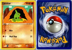 Pokemon Card - Larvitar 51/101 Dragon Frontiers Common Lightly Played - Image 3