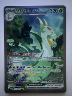 Pokemon Serperior EX Special Illustration Rare 164/086 Black Bolt BLK - Image 1