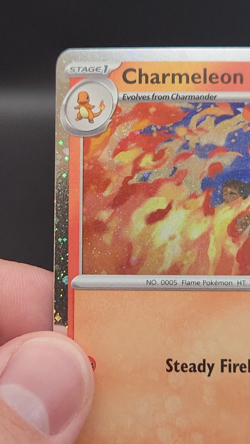 Charmeleon MEP 079 - NM Pokemon Mega Evolution Chaos Rising Holo Promo **SWIRL** - Image 2