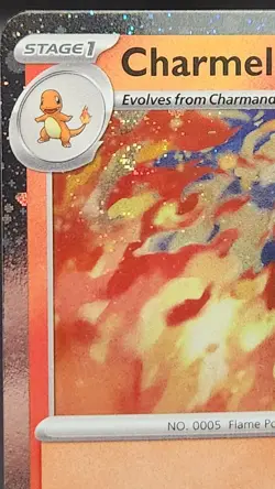 Charmeleon MEP 079 - NM Pokemon Mega Evolution Chaos Rising Holo Promo **SWIRL** - Image 3