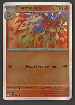 Charmeleon MEP 079 - NM Pokemon Mega Evolution Chaos Rising Holo Promo **SWIRL** - Image 4