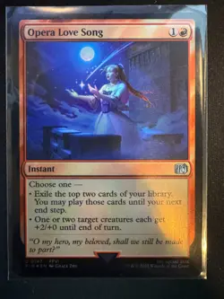 Opera Love Song Final Fantasy Foil - Image 1