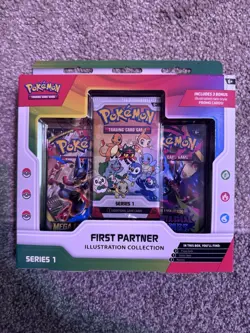 Pokemon TCG: First Partner Illustration Collection Series 1 New Sealed - Image 1