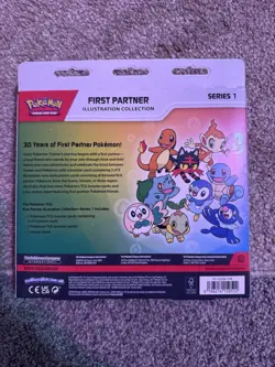 Pokemon TCG: First Partner Illustration Collection Series 1 New Sealed - Image 2